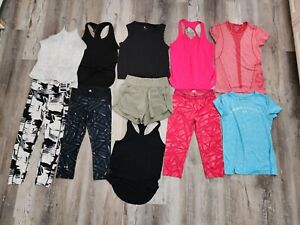 Womens Workout Clothing Lot Small Under Armour Nike Leggings Tank Top Gym Active