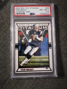 Tom Brady - 2002 Pacific Private Stock Titanium - Red /275 - Bild 1 von 2
