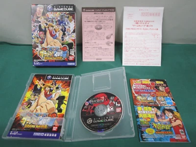 Game Cube ONE PIECE GRAND BATTLE! RUSH -- box, manual. Nintendo GC. JAPAN. 42826 - Image 1 of 4