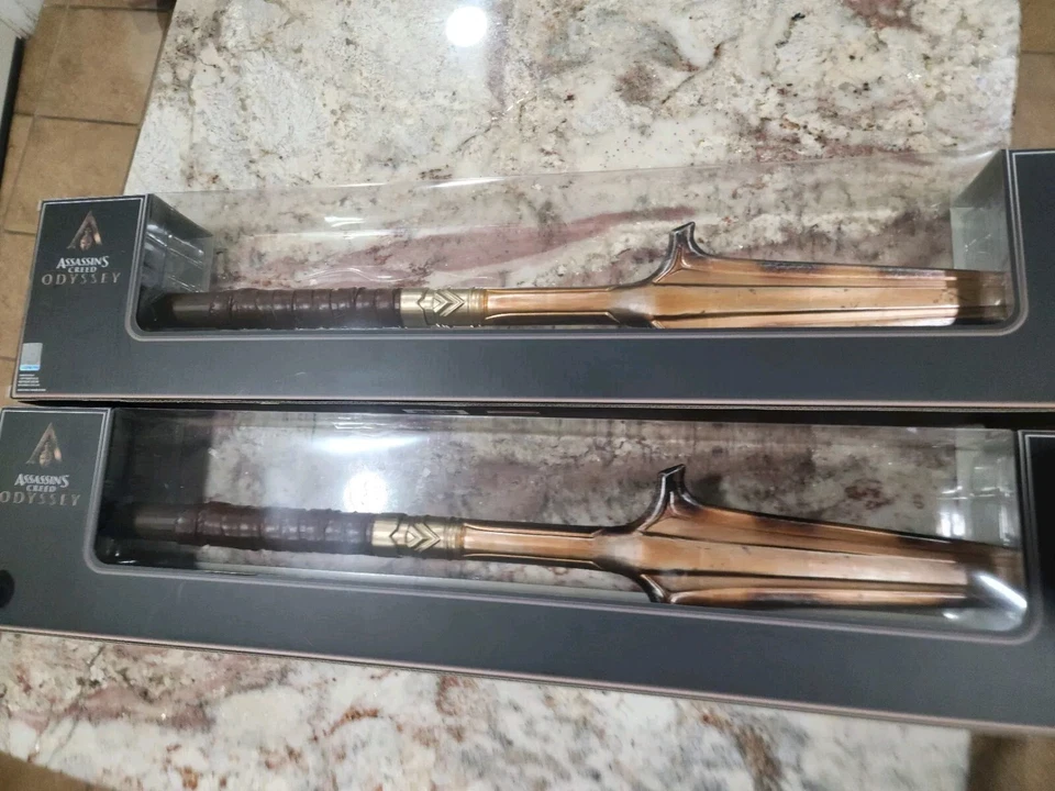 Assassin's Creed Odyssey Battle Damaged Broken Spear of Leonidas Replica