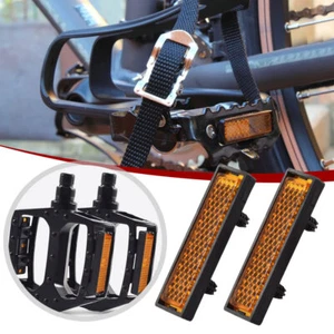4Pcs Bicycle Pedal Reflector Safety Night Cycling Reflective-Sticker Accessories - Imagen 1 de 12