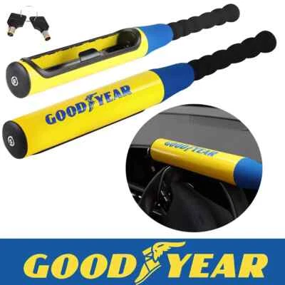 Goodyear Blocco Volante Universale Stile Mazza da Baseball Antifurto Auto Veicolo