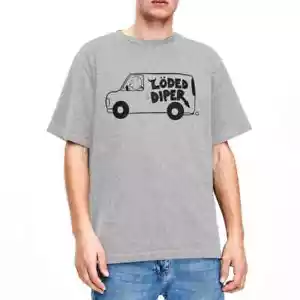 Men Women T-Shirt Loded Diper Van Merch Fashion Cotton Short Sleeve Diary of a W - Picture 1 of 3