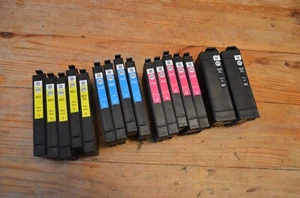 Used Empty Epson 802 802XL ink cartridges for refill - yellow red blue black 16 - Picture 1 of 5