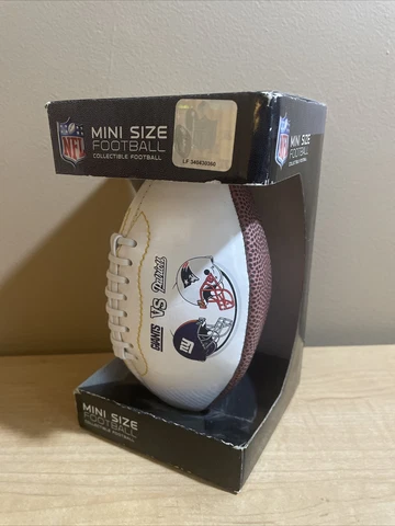 mini size football super bowl XLVI Cover