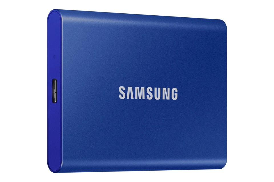 Samsung Portable SSD T7 1TB Externe SSD - Blau (MU-PC1T0H/WW)