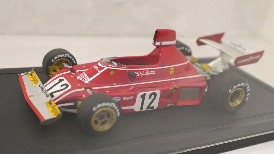 GP Replicas 1:43 - Ferrari 312 B3 "#12 Niki Lauda / GP Spanien 1974" - GP43-01C - Bild 1 von 1