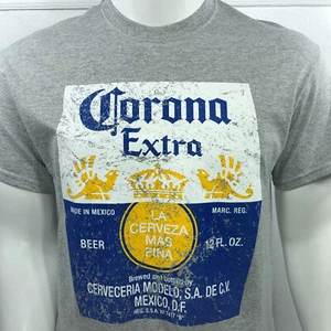 Camiseta Corona Extra Beer Para Hombre Publicidad Playa Fiesta Talla M  - Imagen 1 de 6