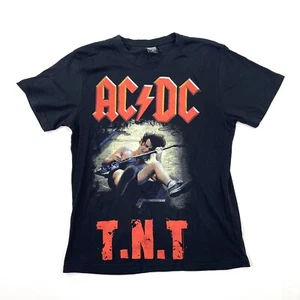 ACDC T.N.T Mens black band t-shirt size M - Picture 1 of 4