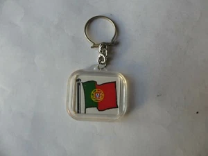 PORTE CLÉ  PLASTIQUE DRAPEAU DU PORTUGAL - Imagen 1 de 2