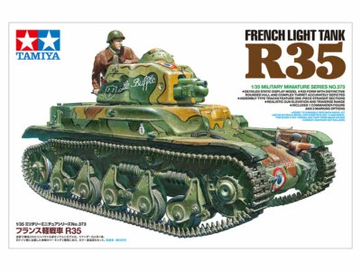 TAMIYA 35373 kit scala 1/35 carro armato leggero francese R35 - Immagine 1 di 4
