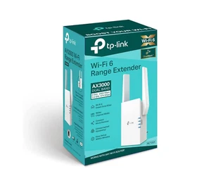 TP-Link RE705X WiFi 6 AX3000Mbps WiFi Extender Booster extern einfache Einrichtung - Bild 1 von 8