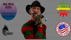 Freddy Krueger Graphic Halloween Horror Scary Sticker - Picture 1 of 11