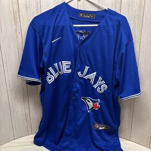 Toronto Blue Jays Guerrero #27 Adult Medium Blue Nike - Picture 1 of 5