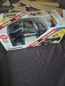 TYCO RC 9.6V Turbo Baja Bandit Truck SUPER RARE PINK Graphics IN BOX UNUSED? Wh7 - Picture 1 of 21