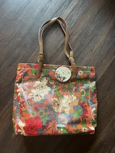 NEW Sakroots Artist Circle Flower Power Zipped Shoulder Bag Tote Cottagecore NWT - Picture 1 of 9