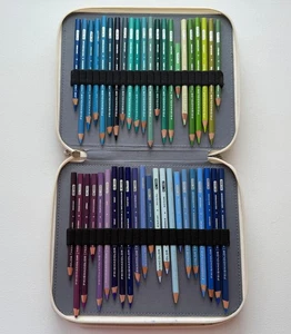 Prismacolor Premier 130 Coloured Pencils + pencil case - Picture 1 of 11