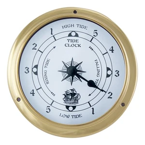 Reloj De Marea Náutico De Latón 3,4 Cm Sea-Club - Imagen 1 de 1
