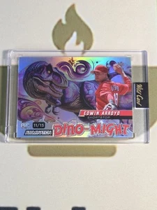 2024 Wild Card Dino-Might Baseball Edwin Arroyo 11/15 🔥 REDS - Picture 1 of 3