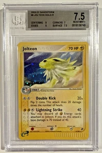 BGS 7.5 2003 Jolteon 6/100 Sandsturm Holo NM+ - Bild 1 von 2