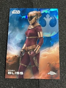 2025 Topps Chrome Sapphire Star Wars #200 Zorii Bliss - Picture 1 of 2