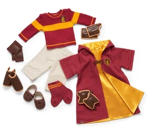 AMERIKANISCHES MÄDCHEN HARRY POTTER GRYFFINDOR QUIDDITCH UNIFORM - NEU IM KARTON - Bild 1 von 1