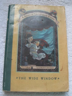 A Series of Unfortunate Events The Wide Window Lemony Snicket Paperback SC 2000 - Image 1 of 4