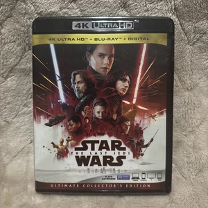 Star Wars: Episode VIII: the Last Jedi (4k Ultra HD + Blu-Ray + Digital) New - Imagen 1 de 2