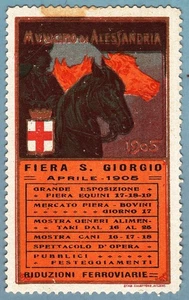 01_210 Fiera di S.Giorgio - Alexandria - 1905 - Bild 1 von 1