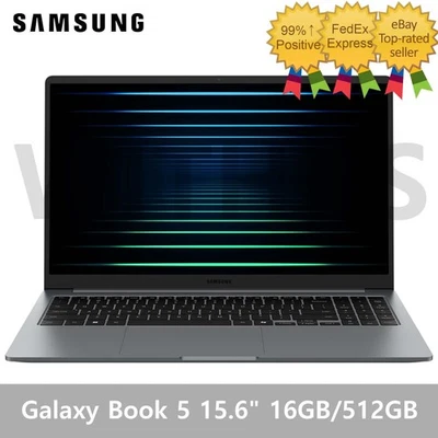 SAMSUNG Galaxy Book 5 15.6" (Ultra 5 16GB/512GB) Intel Arc AI NT750XHD-KC51G - Image 1 of 4