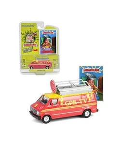 1/64 GARBAGE PAIL KIDS DISH GRACE 1976 DODGE B-100 W/ MOUNTED SATELLITE DISH - Picture 1 of 1