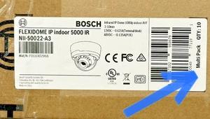Lot of 10 Bosch NII-50022-A3 IP 5000 HD 1080p 3-10mm Indoor Camera AVF F1.3 Dome - Picture 1 of 7