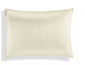 Hotel Collection Ikat Stripe  Quilted Standard pillow  sham $135