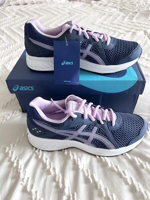 ASICS Jolt 2 кроссовки молодежный размер 6 1/2 унисекс индиго синий астральный 1014A035 - Изображение 1 из 4