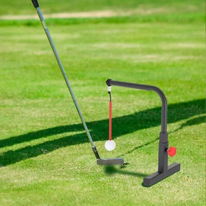 Golf Swing Trainer Aid Training Golf Practice Swing Groover & Hitting Adjustable - Picture 1 of 15