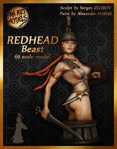 Fan Art Models - Redhead Beast - Busto de resina 1/9 - FAM-B002 - Imagen 1 de 7