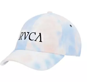 RVCA Women's Staple Dad Adjustable Hat Cap White Tie Dye - Picture 1 of 4