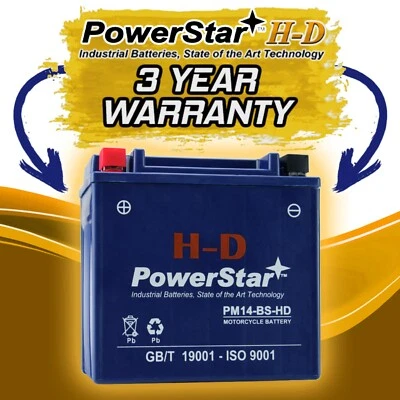 YTX14-BS UTV Battery for Honda Pioneer 1000, Pioneer 700, MUV700, Pioneer 500 - Image 1 of 4