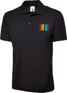 Camisa polo bordada LGBT London Pride, orgullo lésbico igualdad - Imagen 1 de 5