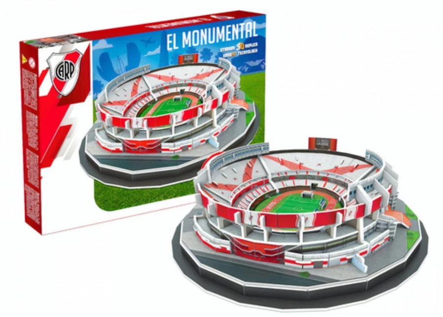 NANOSTAD River Plate El Monumental Stadion 3D Puzzle