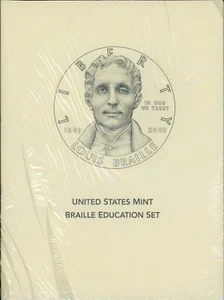 2009 United States Mint Braille Education Set in Sealed OGP - Picture 1 of 2