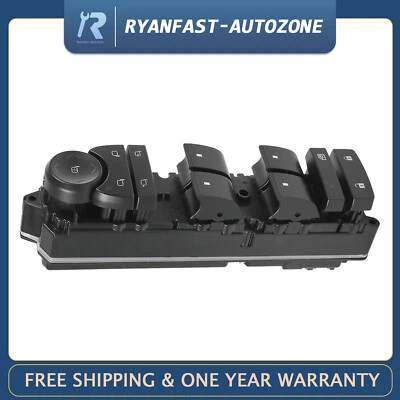 20835553 Interruptor de ventana eléctrica del lado del conductor delantero izquierdo para Chevrolet GMC Cadillac Foto 1 de 4