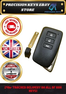 LEXUS LX450D LX460 LX570 NX200 NX200T NX300H 15-18 MANDO A DISTANCIA INTELIGENTE LLAVERO 433Mz 8A - Imagen 1 de 1