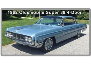 1962 Oldsmobile Super 88 4-Door Refrigerator / Tool Box Magnet - Picture 1 of 1