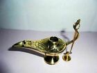 3&quot; Brass Handmade Aladdin Decorative Genie Oil Lamp Aladin Home Decor Gift