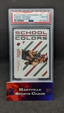 2018 Contenders Draft Picks Lamar Jackson Rookie School Colors PSA 10 Gem Mint