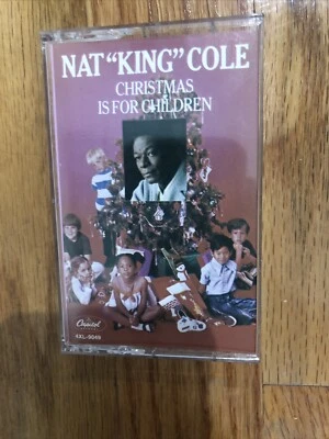 Nat King Cole Christmas for Children Cassette tape 1984 Capitol Records 4XL-9049 Foto 1 de 2