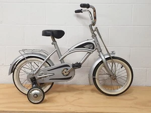 Morgan Cycles Cruiser 14 Inch Kids Bicycle Beginner W/Training Wheels. Cool - Picture 1 of 15