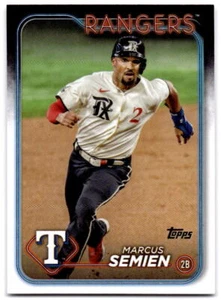 Marcus Semien 2024 Topps #499 Texas Rangers - Picture 1 of 2
