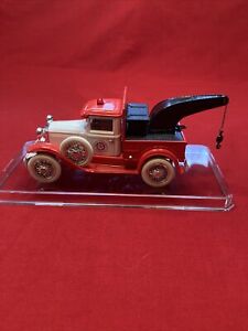Ford model A tow truck diecast. Red crown. Liberty classics Ltd. #1 Of 2500 Bank